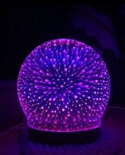 Oils-Humidifier Oil-Diffuser Waterless Glass Ultrasonic 200ml Premium 3D with Amazing
