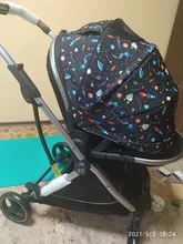 Cochecito de bebé 3 en 1, carrito de bebé ligero con marco de aluminio de paisaje alto, con asiento de coche para recién nacido, sin impuestos en la UE Coballe