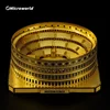 Microworld 3D Metal Puzzle Toys Italy The Roman Colosseum Buildings Models Classic Architecture Jigsaw Birthday Gift For Child 1