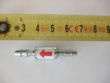 Stop-Valve Aquarium Bubbler Dioxide Carbon-Dioxide-Equipment Stainless-Steel Anti-Carbon