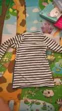 Kids Dresses for Girls Elegant Long Sleeve Princess Dress Stripe Patchwork Denim Dress