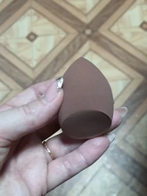 Puff cosmético en polvo para mujer, base de maquillaje esponja, belleza para maquillaje, herramientas y accesorios, forma de gota de agua, 1 ud.