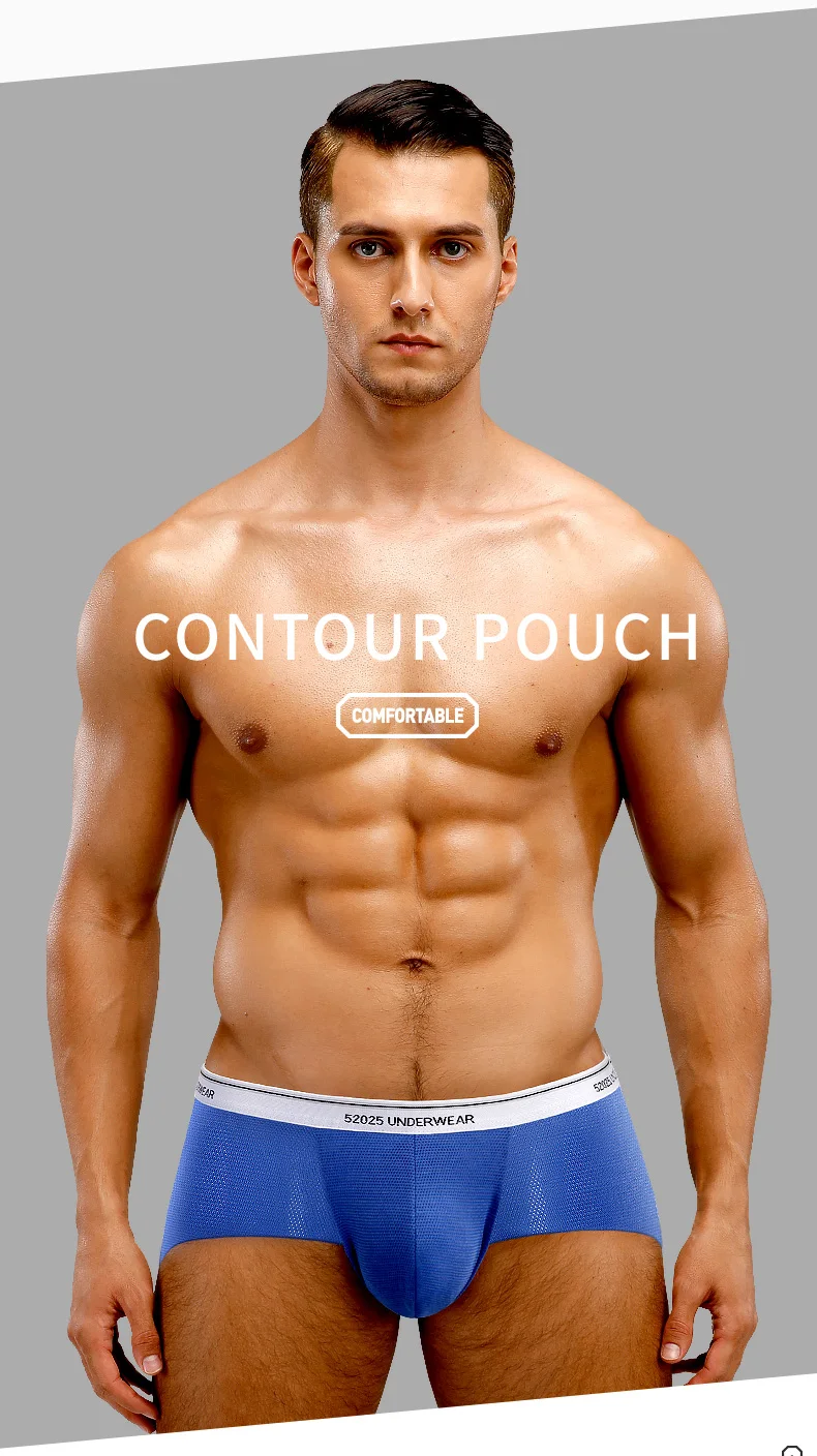 bonds briefs 52025 Men Underwear Briefs Soft Quick-drying Mesh Fabric Light Seamless Breathable Comfy Underpants Men Slips Men Sexy Underwear low rise boxer briefs