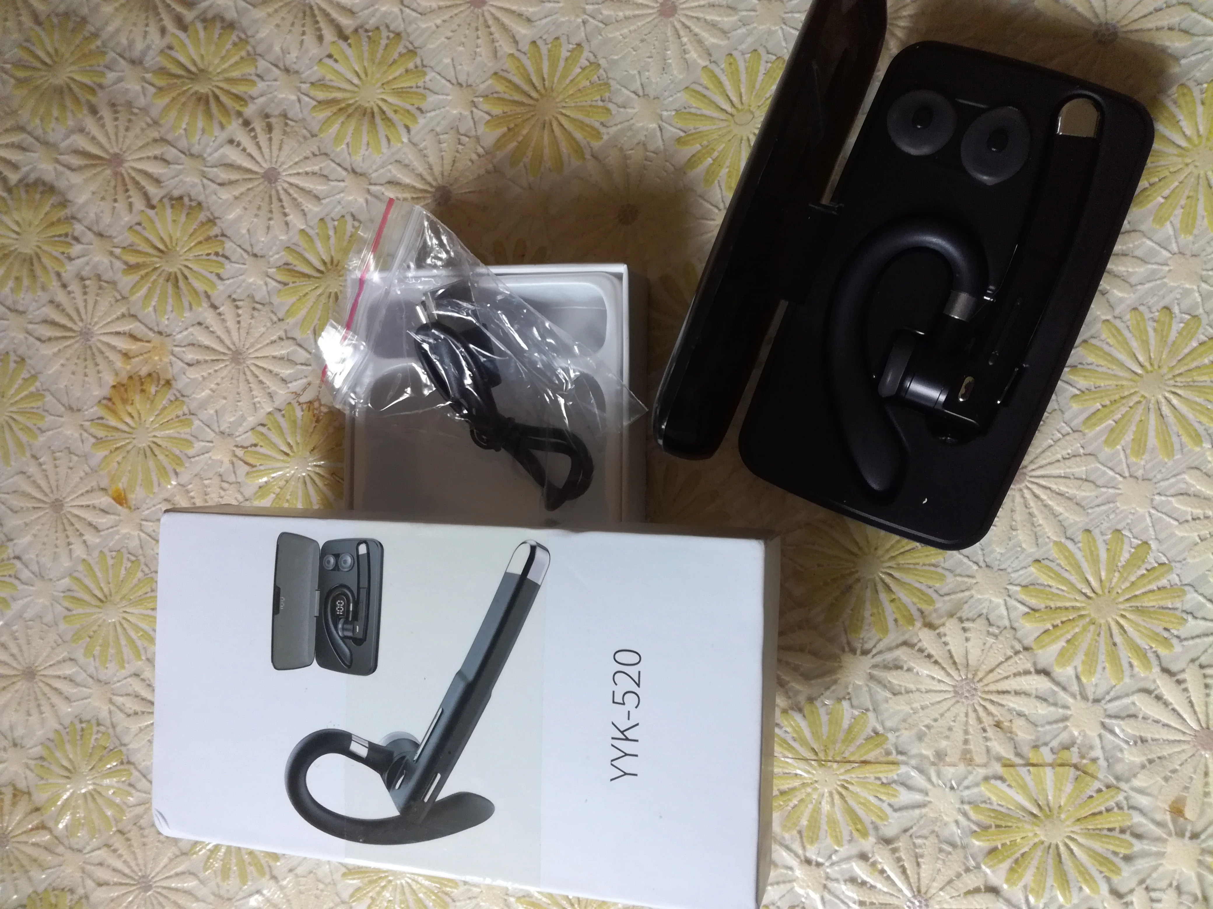 Отзыв о товаре Беспроводная Bluetooth-гарнитура HiFi с дисплеем на батарейках, водонепроницаемая, YYK-520 от пользователя R***v