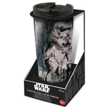 

Glass cafe stainless steel Star Wars 425ml