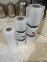 Sellador al vacío de comida casera en la cocina, bolsas de 12, 15, 20, 25x500cm, contenedor de película, bolsas de sellado, máquina de envasado al vacío