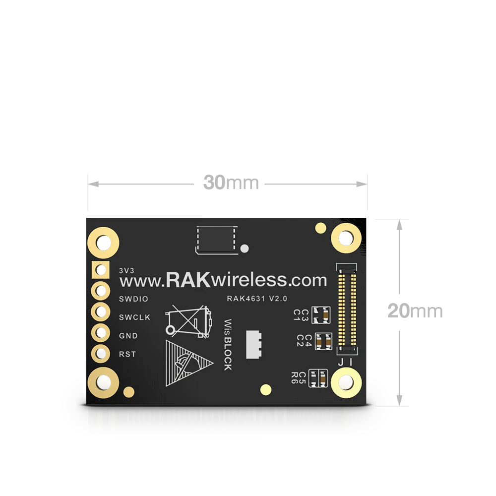 RAK Nordic nRF52840 BLE Core Module for LoRaWAN with LoRa SX1262
