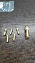 7 unids/set 2/2, 35/4, 05/5, 05mm, eje de Motor eléctrico, Mini portabrocas, abrazadera de fijación de 0,5-3,0mm, pequeño a Broca, Micro portabrocas