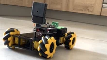 Robot Omni de ruedas Arduino RC Mecanum, nuevo estilo, Kit de chasis de coche con Motor TT para Raspberry Pi Mixly Scratch programable STEM Toy