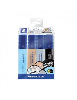 

SET 4 MARKERS FLUORESCENT TOPSTAR TEXTSURFER