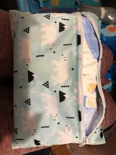 Bolsa de pañales estampada para bebé, impermeable, pañal seco, con cremallera, bolso para cochecito, bolsa de viaje al aire libre, bolsa de almacenamiento de pañales
