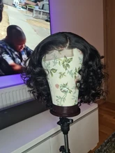 Vallbest onda suelta mechones con cierre cabello humano 3 mechones con cierre de encaje brasileño extensiones de pelo ondulado mechones Remy extensión del cabello