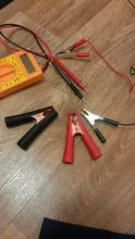 Hot Car Alligator Clips Battery Clamps Crocodile Clip 100A Red+Black