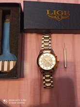 En este momento 2021 oro nuevo reloj mujer relojes de señoras creativa de las mujeres relojes de pulsera mujer impermeable reloj Relogio femenino