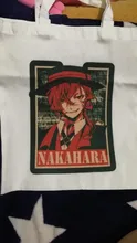 Perros Callejeros Bungou Osamu Dazai Anime de impresión de dibujos animados de bolsas de compras de las niñas de moda Casual paquete bolso de mano