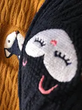 YWHUANSEN-pantimedias para niños de punto para primavera y otoño, medias de doble aguja de algodón para niñas, ropa de invierno con animales