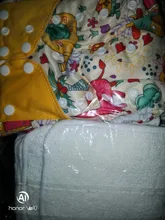 [Simfamily] 6 uds pañal + 6 uds insertar pañal de tela lavable cubierta de pañal ajustable reutilizable de tela pañales disponibles cubierta de pañal