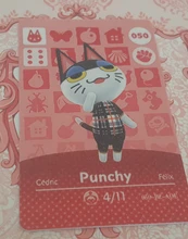 Tarjeta de Animal croxxxing n. ° 031 ~ 060, funciona para NS NFC Ntag215, serie de juegos de Chip 1 New Horizons, Villager popular