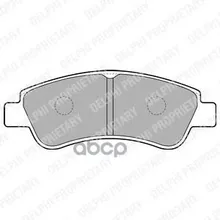 Колодки Тормозные Citroen C4 03-/Peugeot 307/Partner 1.4/1.6-Esp Передние Delphi Lp1727 Delphi арт. LP1727