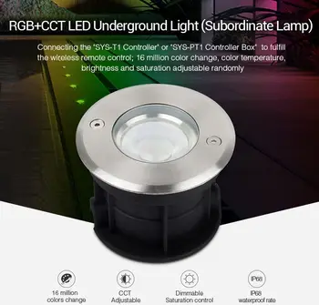 

Synergy 21 LED Recessed Downlight Subordinate 5W RGB + CCT with Radius and WLAN * Milight / Miboxer *
