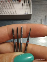 Brocas de carburo de tungsteno para uñas, máquina eléctrica para manicura y pedicura