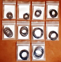 Junta tórica para reloj, 200 Uds., impermeable, 0,5mm/0,6mm/0,7mm, cubierta de sellado trasero, juntas, herramienta de reparación de reloj