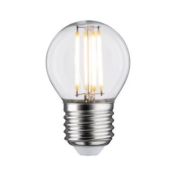 

28633 LED Fil Tropfen 470lm E27 Klar 4W