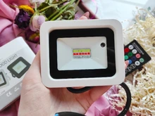 Outdoor Spotlight Projector-Lamp Remote-Controller Rgb Flood Color 100W Led IP68 50W
