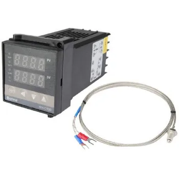 

Thermostat PID rex-c100fk04-m an 0-800c relay output K-type 1 meter