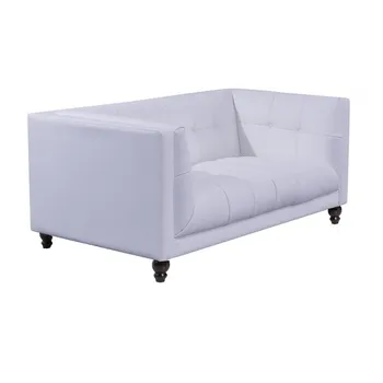 

Sofa LEWIS, 2 places, similpiel White