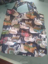 Bolso de compras grande y lavable, ecológico, reutilizable, de tela, plegable