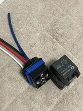 Automobile-Relay 4pin Waterproof DC12V Car Sealed with 105mm-Length-Wires Wired Integrated