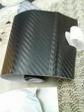 FORAUTO Car Styling Carbon Fiber 3D Car Stickers 10cm x 127cm Tint Vinyl Film