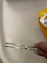 1pc pinzas de uñas artísticas de acero inoxidable acción cruzada pinzas multifuncional en forma de Clip de manicura curva alicate para uñas herramientas