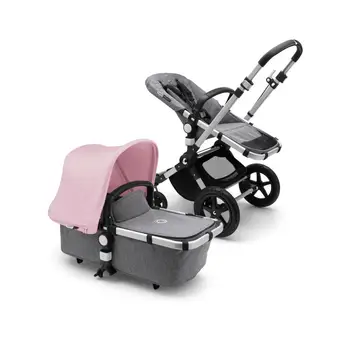 

Bugaboo stroller 2 in 1 cameleon3 plus alu/Grey Melange/soft pink