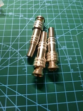 Conector BNC de cables de cámara sin soldadura para cctv, conectores de sistemas coaxial, accesorios de cámara, JR-B25, 10 Uds.