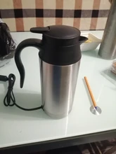 Vehicular-Kettle Electric-Pot Coffee-Mug Auto-Accessories Stainless-Steel Car 12V 