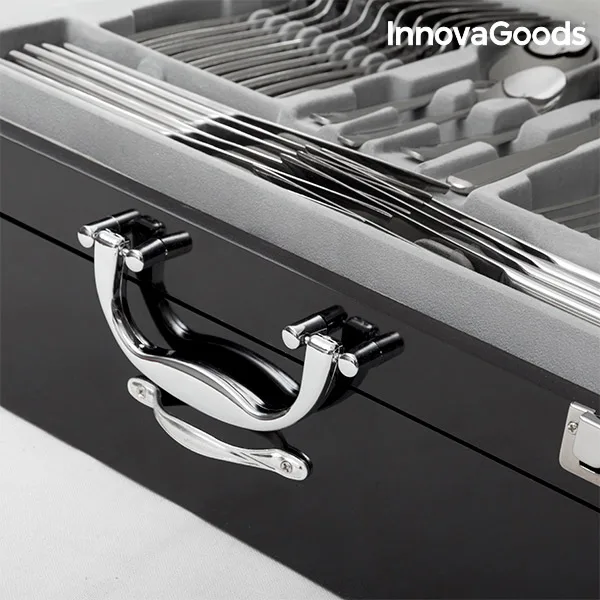InnovaGoods набор столовых приборов из нержавеющей стали Cook D'Lux (72 шт.)|Ложки| |