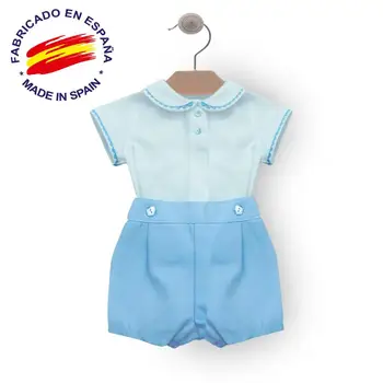 

Set of shirt and skyblue color shorts, Summer collection 2020