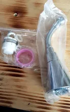 Water-Faucet Nozzle-Adapter Head Rotating Adjustable Pressure Kitchen Universal 360-Degree