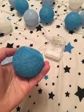 Led-String Chain Ball-Light Garland Party-Decoration Patio Wedding Christmas Halloween