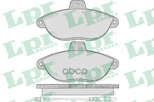 Колодки Тормозные Citroen Jumpy 95-/Peugeot 806/Expert 96- Передние Lpr 05p346 Lpr арт. 05P346
