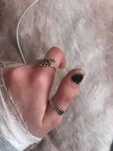 Tocona 9 unids/set Bohemia hoja corazón gota de agua de piedra lunar anillo joyería estilo bohemio Vintage Woemn anillo bisutería boda 9485