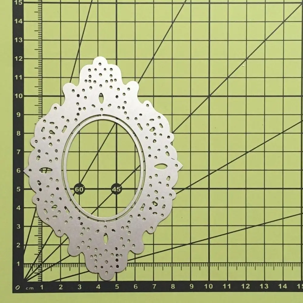 Артскрап кружевная рамка для резки металла трафареты скрапбукинга карты декоративное ремесло тиснение высечки | Арт: 275