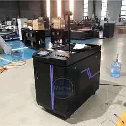 Machine de nettoyage Laser à Fiber CNC, Machine portative pour enlever la rouille 