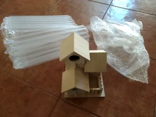 Breeding Cage Nest Bird-House Pendant Wooden Garden-Backyard Home Decora Creative Simulation-Fence