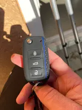 Carcasa de protección para llaves de coche para Volkswagen, polo, passat b5, golf 4, 5, 6, MK5, MK6, Eos, Bora, Beetle, TSI, nuevo diseño, funda de silicona