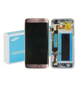 

SCREEN SAMSUNG GALAXY S7 EDGE G935 PINK GOLD ORIGINAL