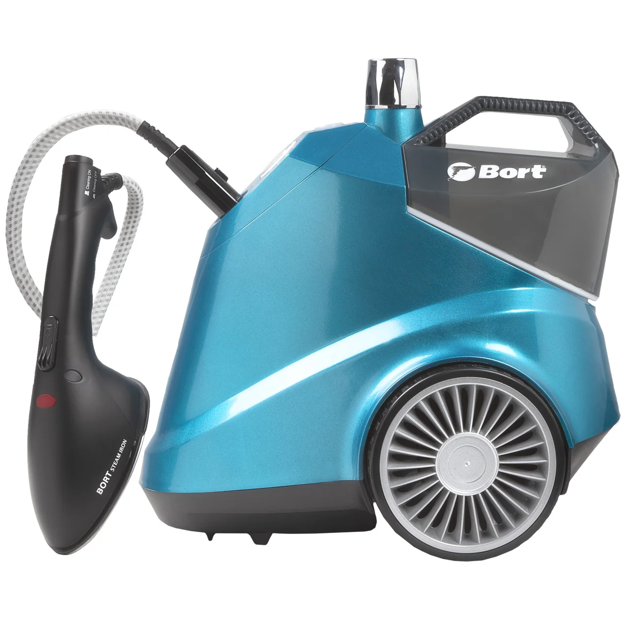 Отпариватель для одежды Bort Pro Iron (2500 Вт, максимальное давление 5,5 бар)