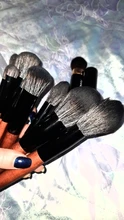 Sponge-Brush Makeup-Brushes-Set Cosmetic-Tools Foundation-Powder Eyeshadow Hair Blush